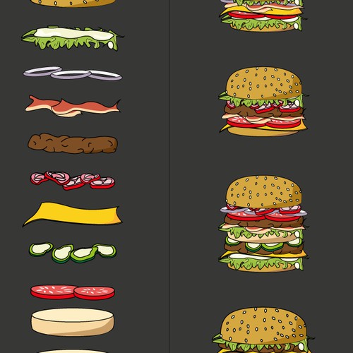 Build a burger Concept