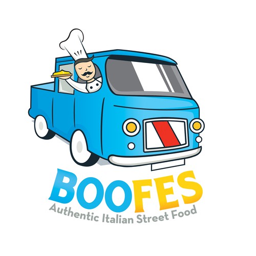 Logo for a street food business (polenta)
