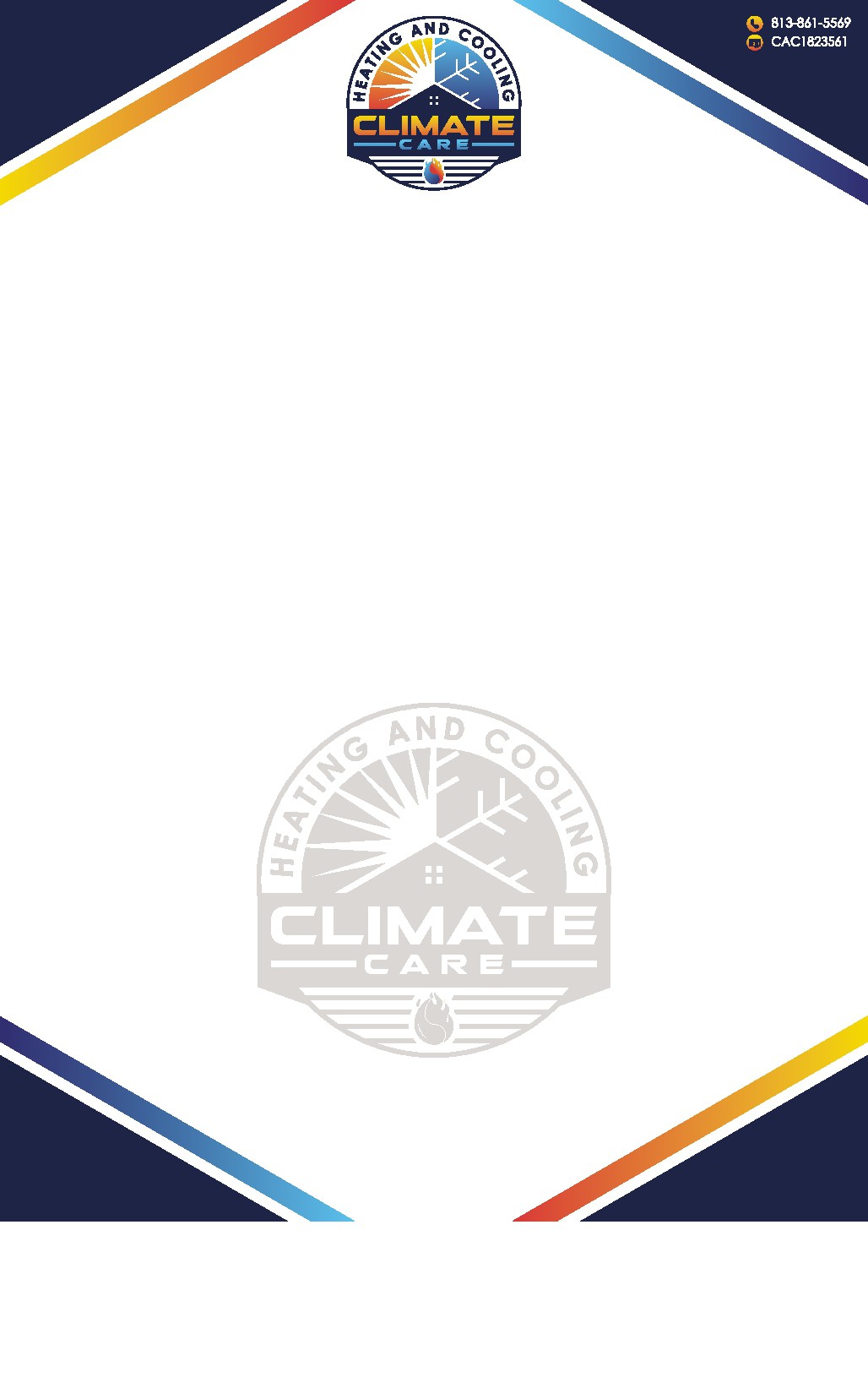 Climate Care Heating and Cooling seeking a badge 