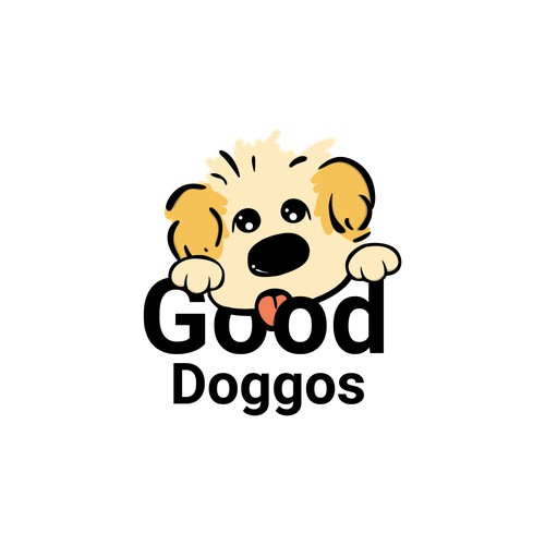 The image of a cute puppy peeking out from behind the text creates a sense of trust, safety, and friendliness, showing that the product is focused on the comfort and happiness of pets.