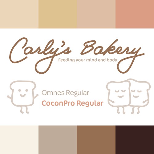 Carly's Bakery Logo and Branding