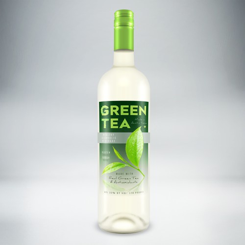 Healthy Alcohol - label