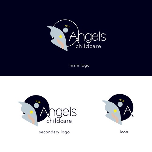 Logo for childcare company
