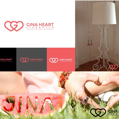 <3 Incorporate a heart into an ICONIC logo for a Lifestyle Brand!