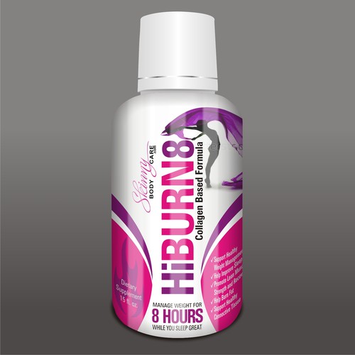 label design for skinny body care