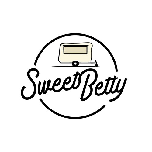 Sweet Betty the vintage van Logo 