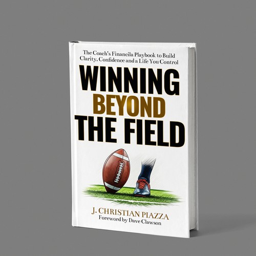 Book cover for non-fiction business book on wealth for professional football coaches