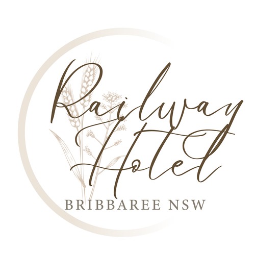 Boutique Hotel & Hospitality Logo Design | Railway Hotel Branding