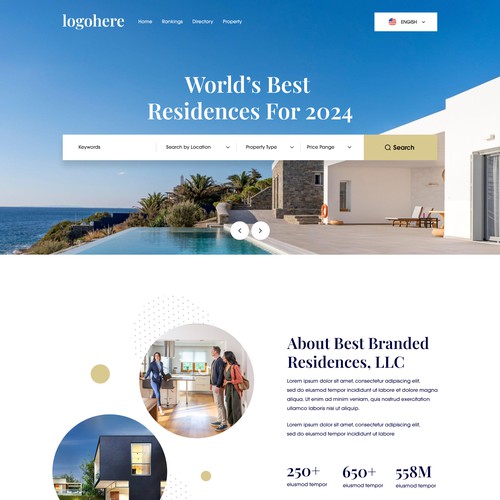  Design the Future of Luxury Living: Web Design Contest for Best Branded Residences, LLC