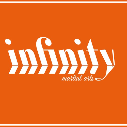 infinity martial arts logo design