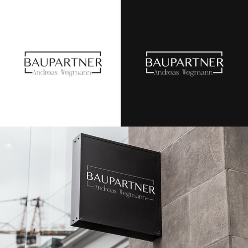 logo concept for baupartner
