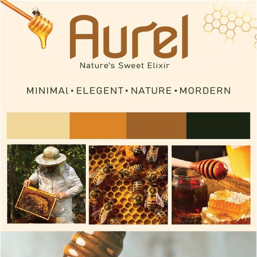 Aurel- Honey Branding