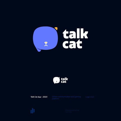 Talk Cat Logo Design