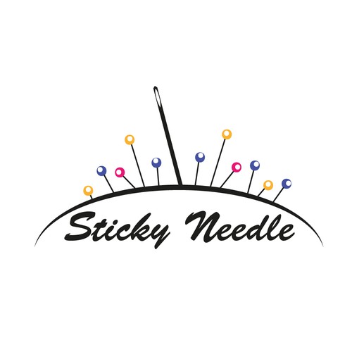 Sticky Needle logo 