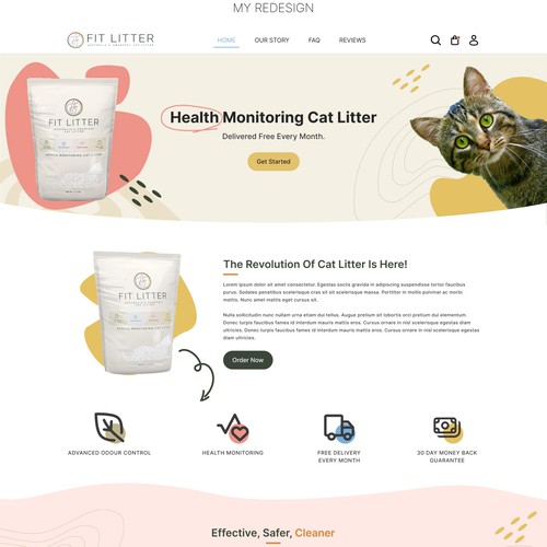 Cat Litter Website