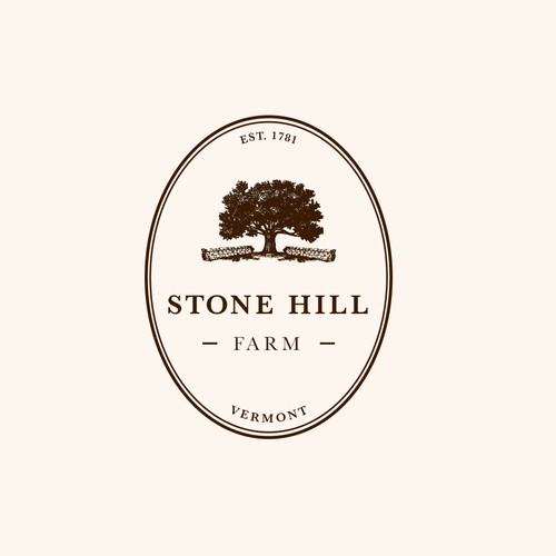 Logo design for eco farm and inn