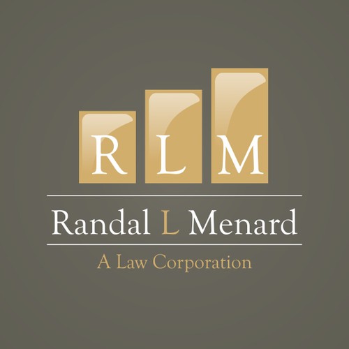 Randal L. Menard, A Law Corporation needs a new Logo Design