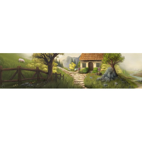 "A Wizard and Her Daughter" Banner design