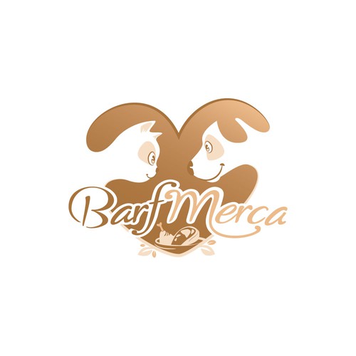 Pet natural food logo