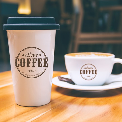 Simple Vintage logo for Coffee