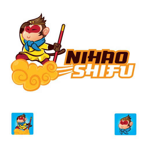 Monkey character design 