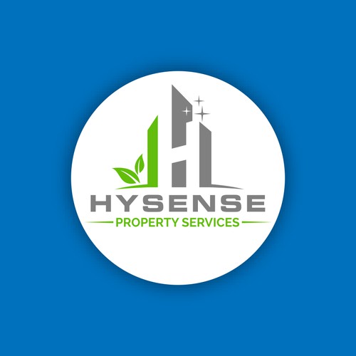 Bold logo design For hysense property services