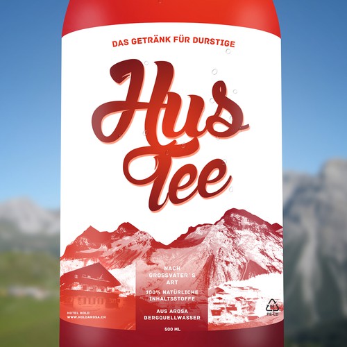 HUSTEE Tea Label