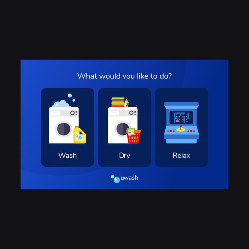 UI Laundromat Kiosk Concept