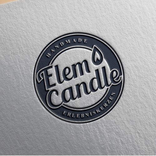 Lettering concept for Elem Candle