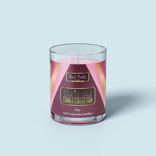 Candle Label design