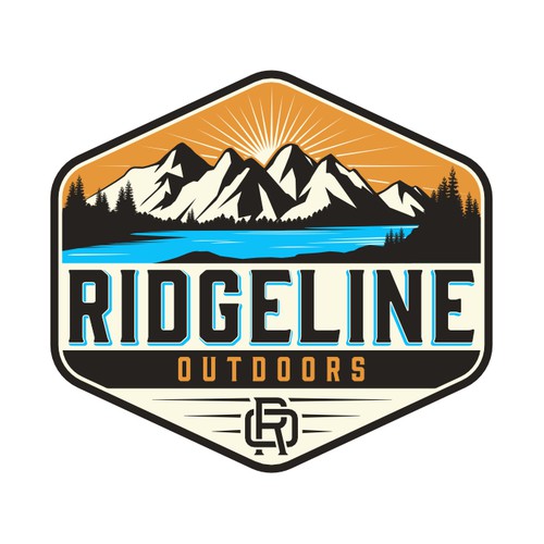 Vintage or Retro Logo for Ridgeline Outdoor