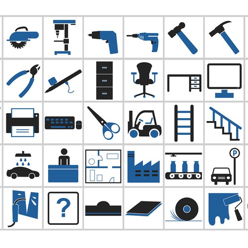 Icon-Set Software for Occupational Health and Safety