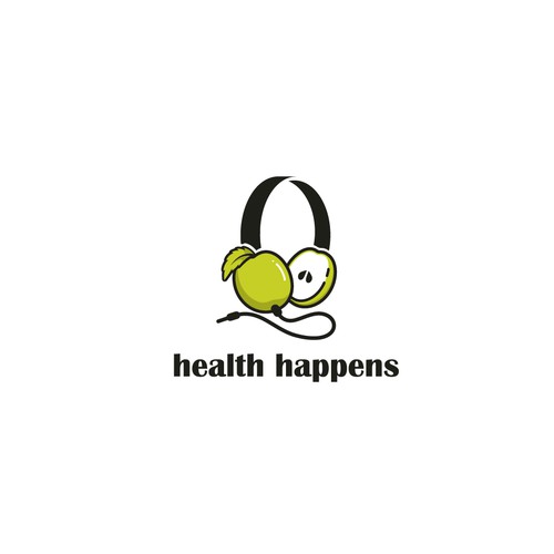Logo Design for podcast Health Happens