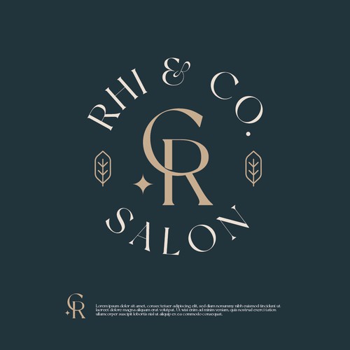 Logo Concept for Rhi&Co. Salon