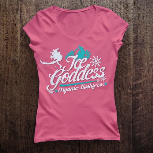 Design an eye popping t-shirt for all natural, organic, slushy company!