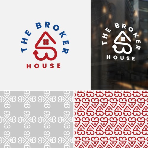 powerful unique Real Estate logo for brokerage