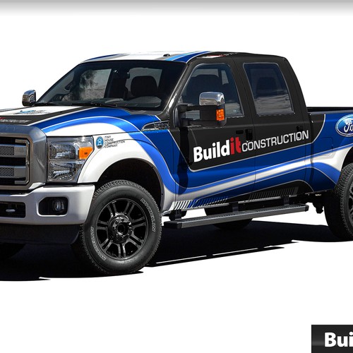 Create a Custom Truck wrap for our 2015 Ford Summer Company Tour!!