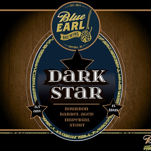 Dark Star - Beer Label 2