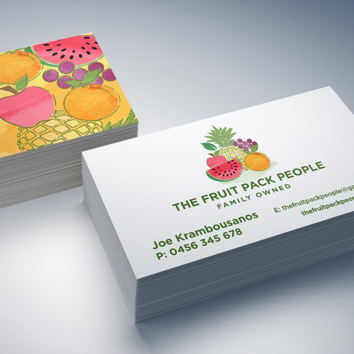 The Fruit Pack People Logo Design