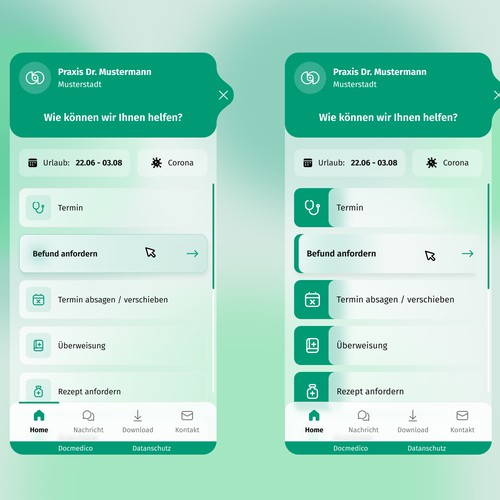 Medical Web App / Medizinische Web-App