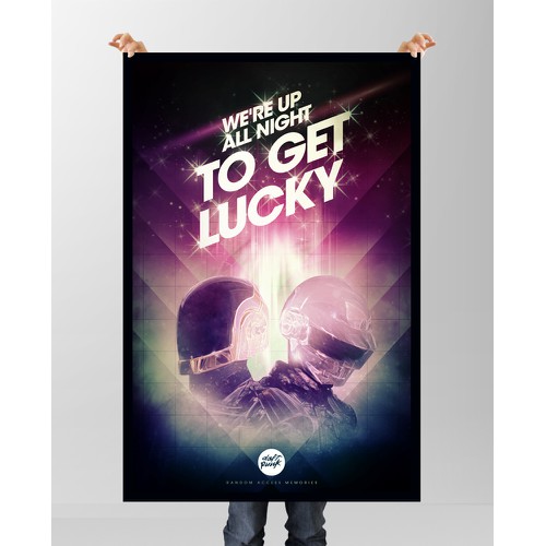 99designs community contest: create a Daft Punk concert poster