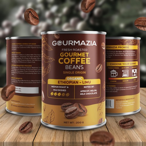 Coffee Beans Packaging Design