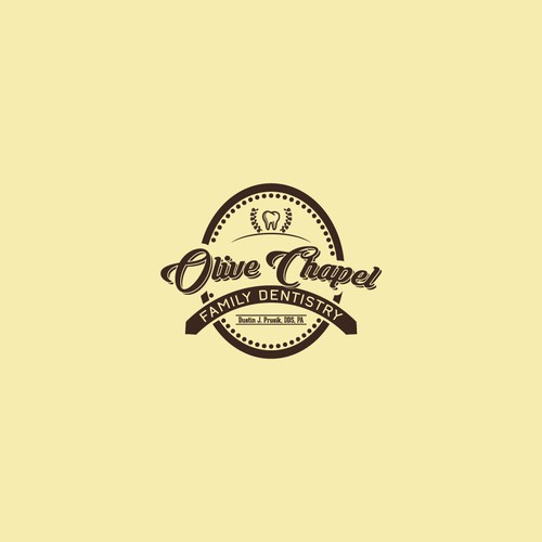 Olive Chapel Dentist Logo Concept