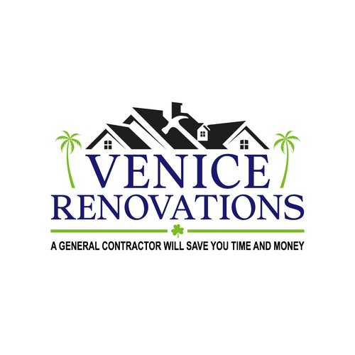Venice Renovations – Modern Logo Design for Florida Home Remodeling Company