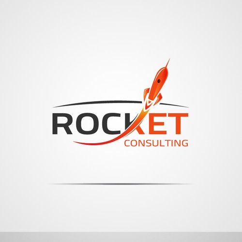 New logo for ROCKET Consulting (winner gets more work)!