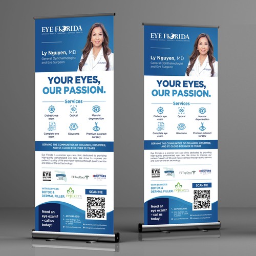 Rollup Banner Eye Florida