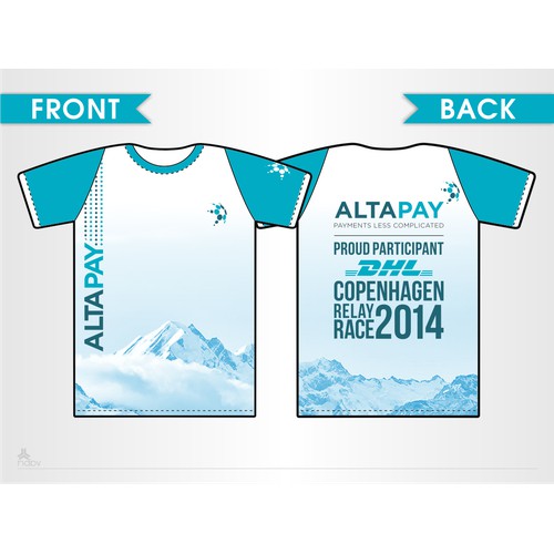 Company T-Shirt for Corporate Run (DHL)