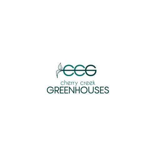 Logo concept fot greenhouses