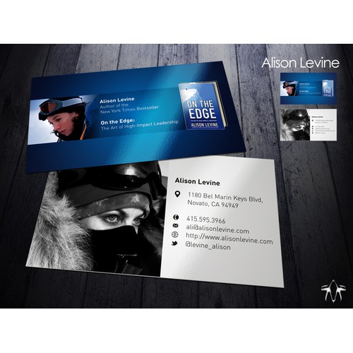 I can climb Everest & write a NYT bestseller but can't design a business card.