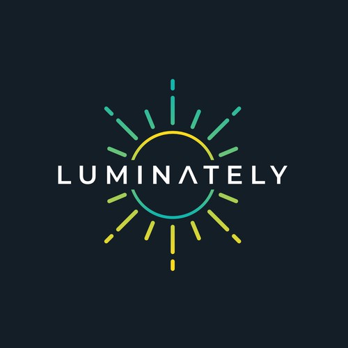 Powerful logo for Luminately